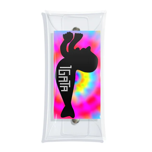 1GATA tiedye Clear Multipurpose Case