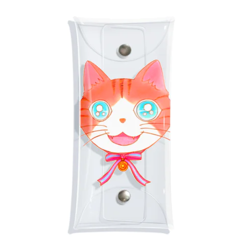 Blueeyes Cat Clear Multipurpose Case