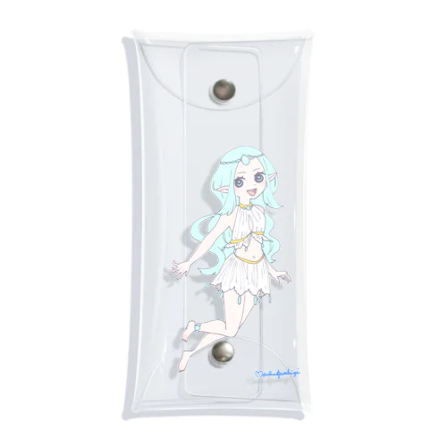 アクアマリンの擬人化 Clear Multipurpose Case