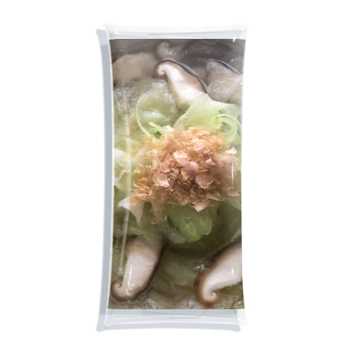 冬瓜麺（とうがんめん）☆ Clear Multipurpose Case