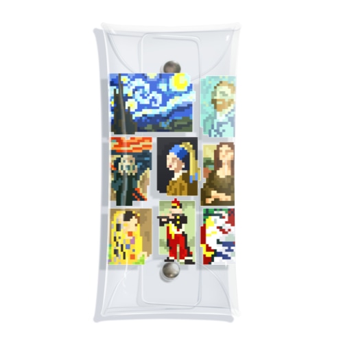 ドット美術館 Clear Multipurpose Case
