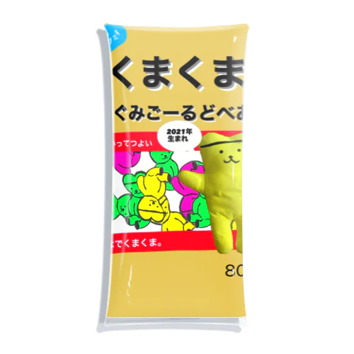 くまくま。ぐみごーるどべあ Clear Multipurpose Case