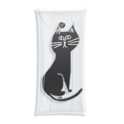 黒猫 Clear Multipurpose Case