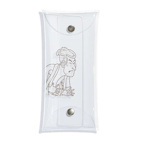 しゃらくん。線画バージョン Clear Multipurpose Case