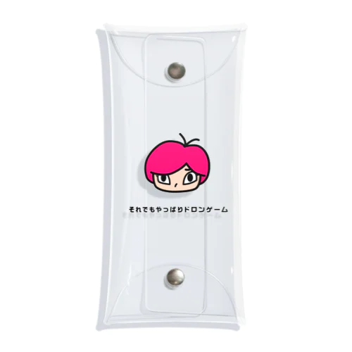 タイトル入りどろんちゃん Clear Multipurpose Case