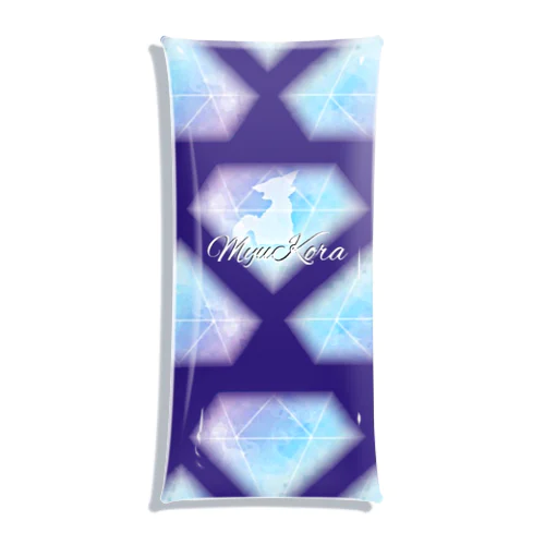 MyuKora_D_pattern Clear Multipurpose Case