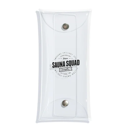 JAPAN SAUNA SQUAD 01 Clear Multipurpose Case