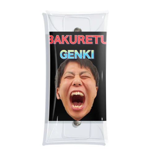 BAKURETU GENKI Clear Multipurpose Case