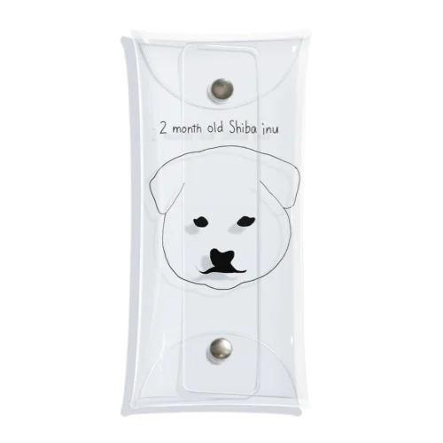 文字が入ったよ Clear Multipurpose Case