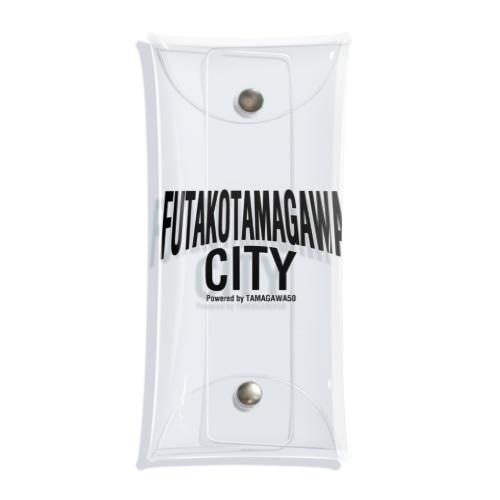 FUTAKOTAMAGAWA CITY Clear Multipurpose Case