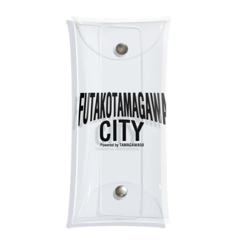 FUTAKOTAMAGAWA CITY Clear Multipurpose Case