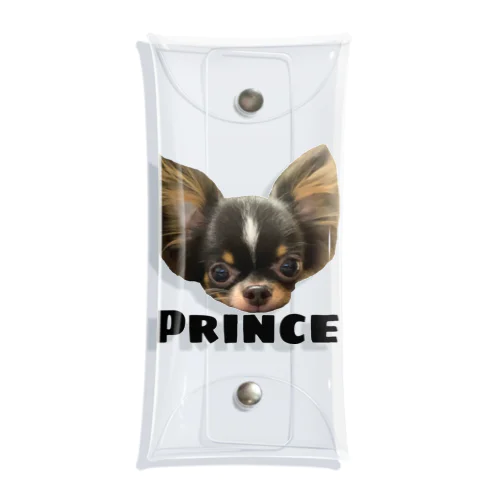 PRINCE  チワワ　ホワイト Clear Multipurpose Case