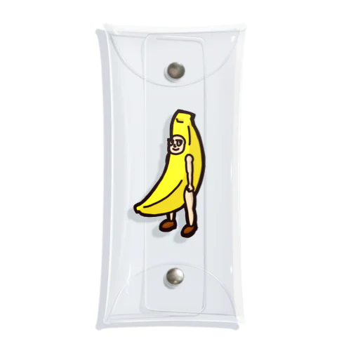 Jin who wear banana. クリアマルチケース