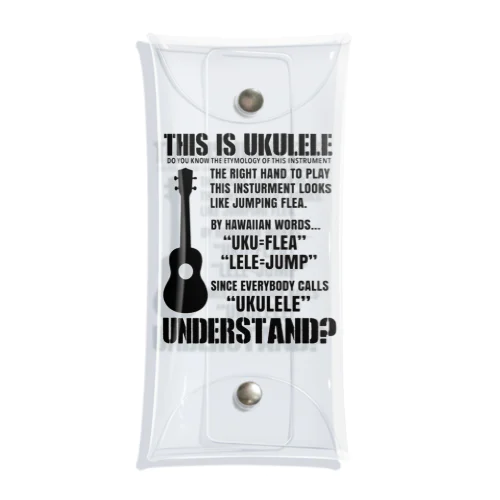 UKULELE Clear Multipurpose Case