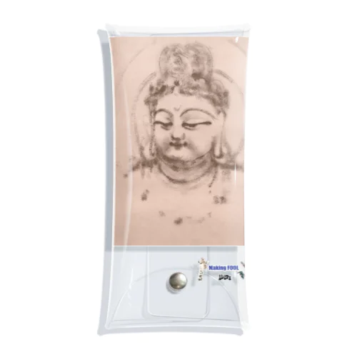 五百幼童経の世界 仏画：Buddha A3-1 001 MF Clear Multipurpose Case