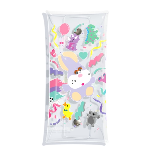 うさべー マルチケース Clear Multipurpose Case