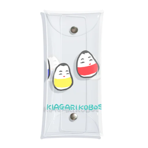 OKIAGARIKOBOSHI Clear Multipurpose Case