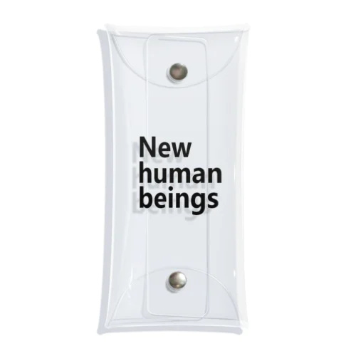 新人類　新しき人間　New human beings クリアマルチケース