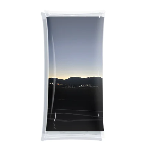 Early winter sunrise Clear Multipurpose Case