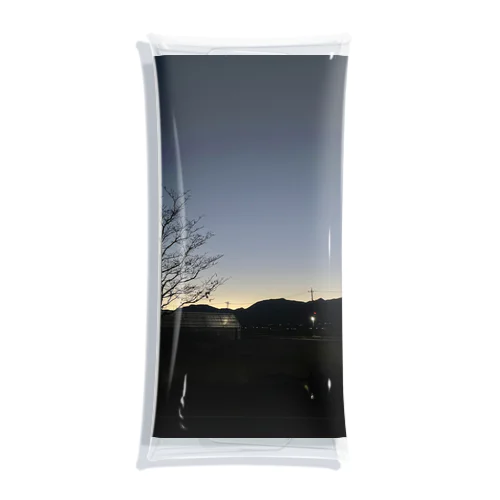 Early winter sunrise Clear Multipurpose Case