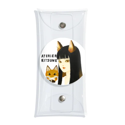 ATELIER KITSUNE FOXY LADY クリアマルチケース