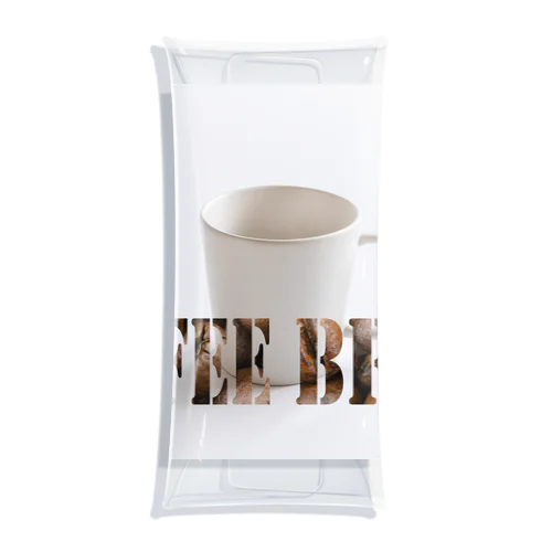 Coffee break Clear Multipurpose Case