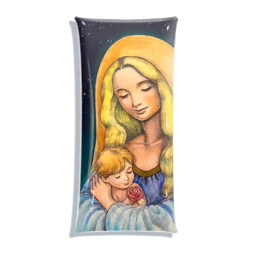 madonna&child Clear Multipurpose Case