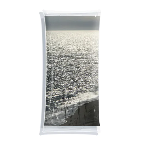 202004241513000　銀の海岸線 Clear Multipurpose Case