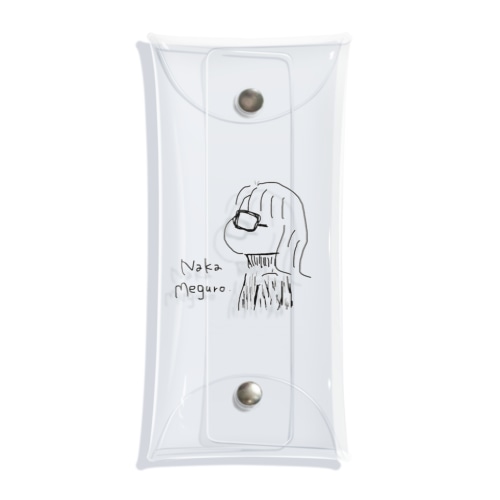 中目黒の女 Clear Multipurpose Case