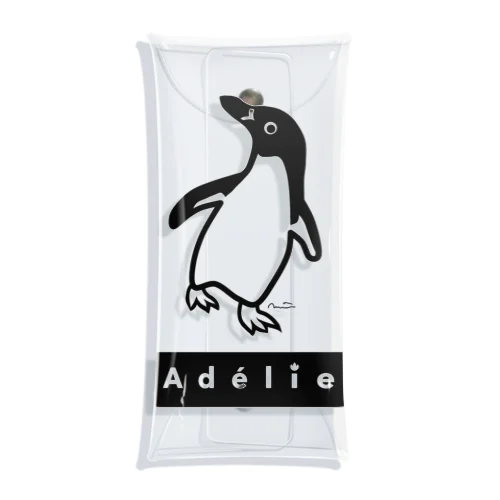 Adélie Penguin (+logo B) Clear Multipurpose Case