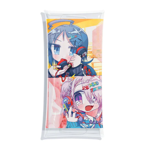 もし₂ Clear Multipurpose Case