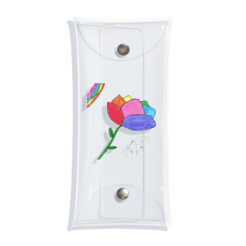 ゆらのお花 Clear Multipurpose Case