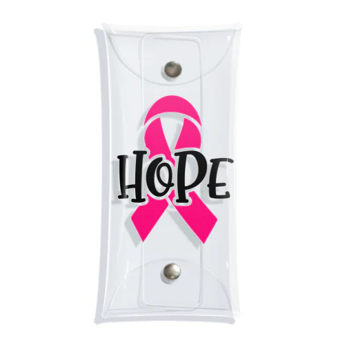 Breast Cancer HOPE  乳がんの希望 Clear Multipurpose Case