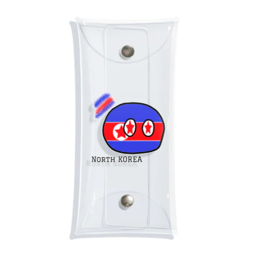 きたちょーせん（North Korea） Clear Multipurpose Case