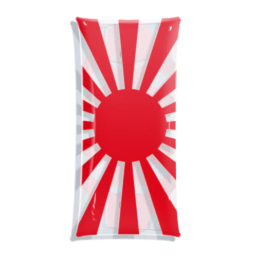 Rising sun flag クリアマルチケース