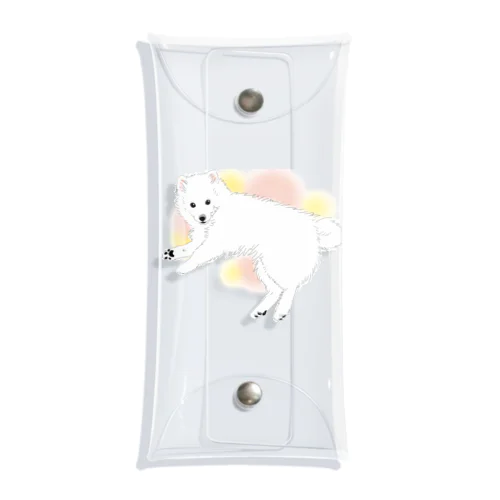 しろもふのこいぬ（カラー） Clear Multipurpose Case