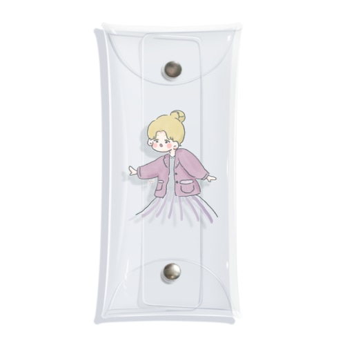 おだんごガール Clear Multipurpose Case