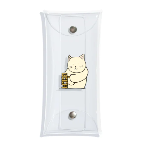 テーブルゲームねこ Clear Multipurpose Case