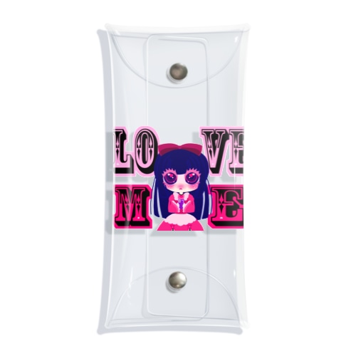LOVE ME【メンヘラ少女】 Clear Multipurpose Case