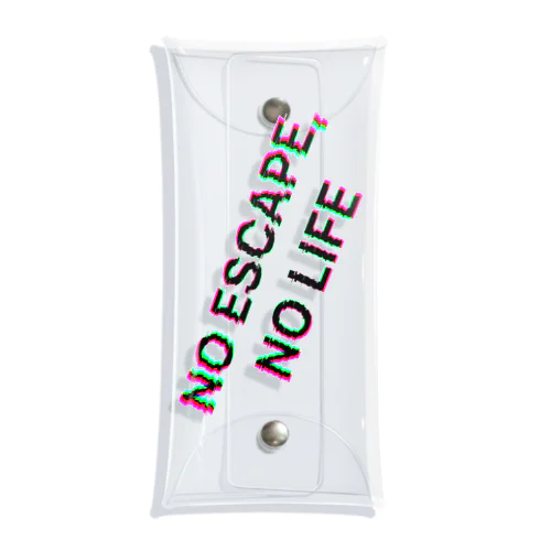 NO ESCAPE, NO LIFE Clear Multipurpose Case