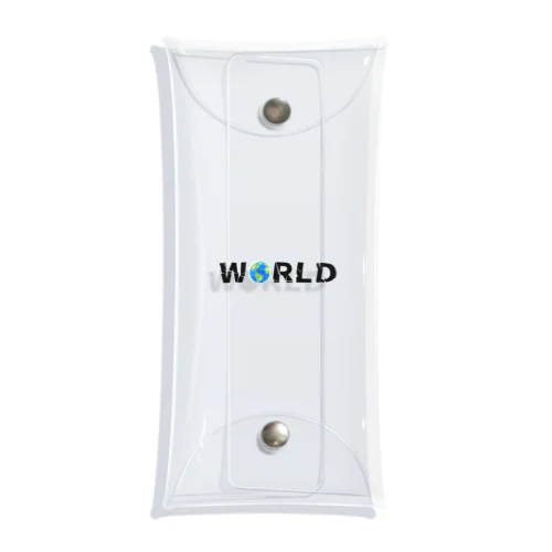 WORLD(英字＋１シリーズ) Clear Multipurpose Case