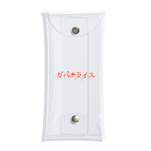 タイ語っぽい ガパオライス Clear Multipurpose Case