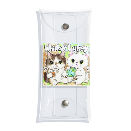 Whiskey Lukey Clear Multipurpose Case