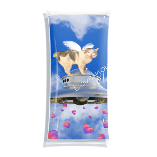 NNN DREAM TAR~LOVE YOU Clear Multipurpose Case