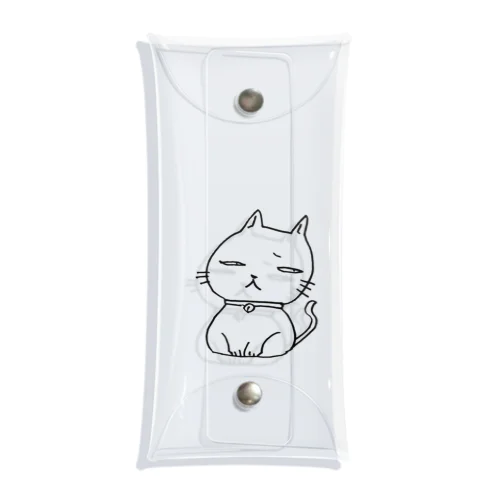 ゆこねこ Clear Multipurpose Case