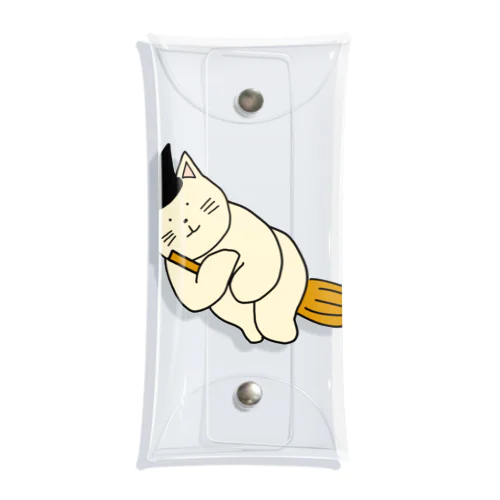 魔法ねこ Clear Multipurpose Case