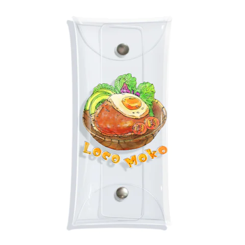 ロコモコ/Loco Moko Clear Multipurpose Case