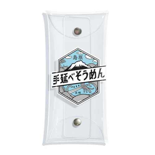 島原手延べそうめんロゴ Clear Multipurpose Case