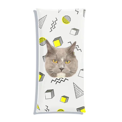 くつしたねこのたび Clear Multipurpose Case