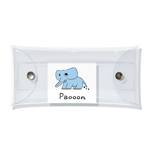 paooon クリアマルチケース Clear Multipurpose Case